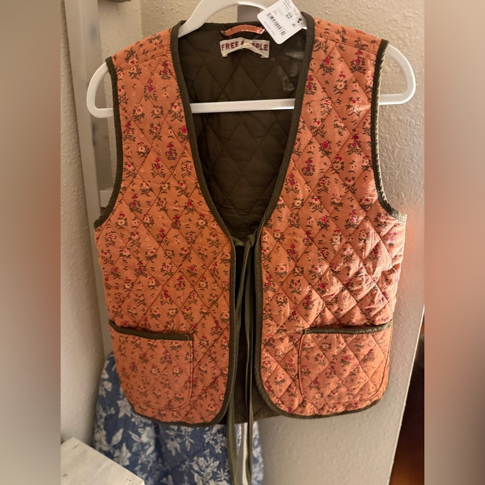 Free People Claudine Quilted Vest